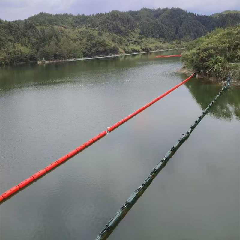 外挂式浮筒拦污网