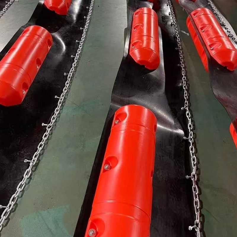 外挂式橡胶浮筒围油栏